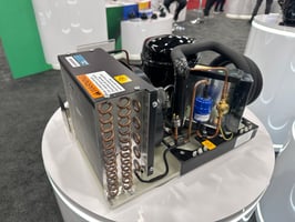 Embraco  EDP display case cooling systems, which use 5 mm copper tubes in the condenser