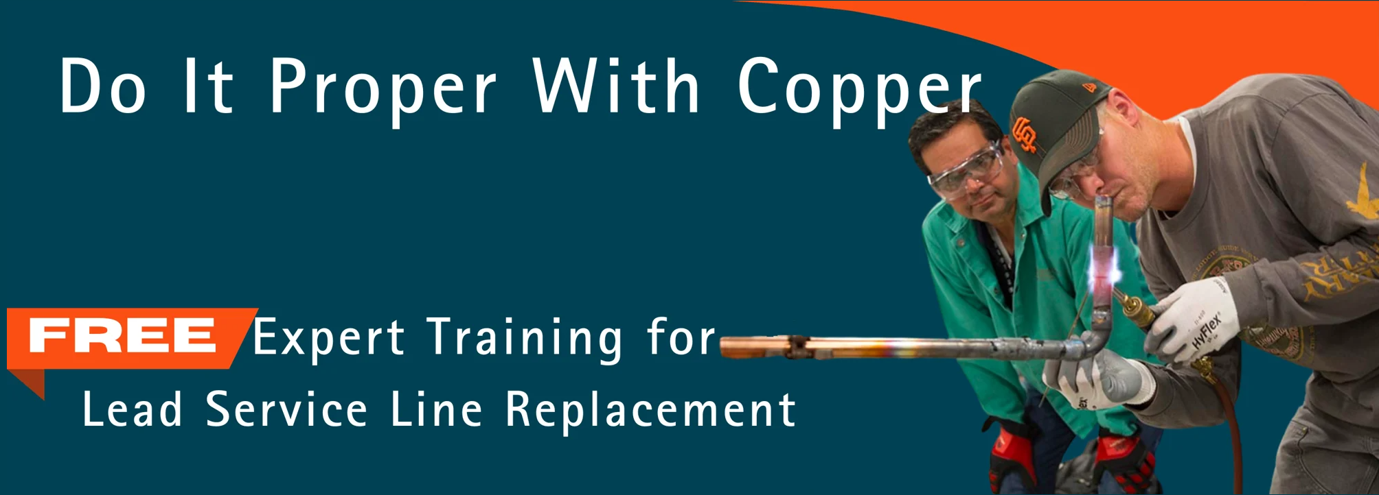 Free, on-site, or virtual guidance for your team from copper industry experts on replacing lead pipes safely and efficiently.