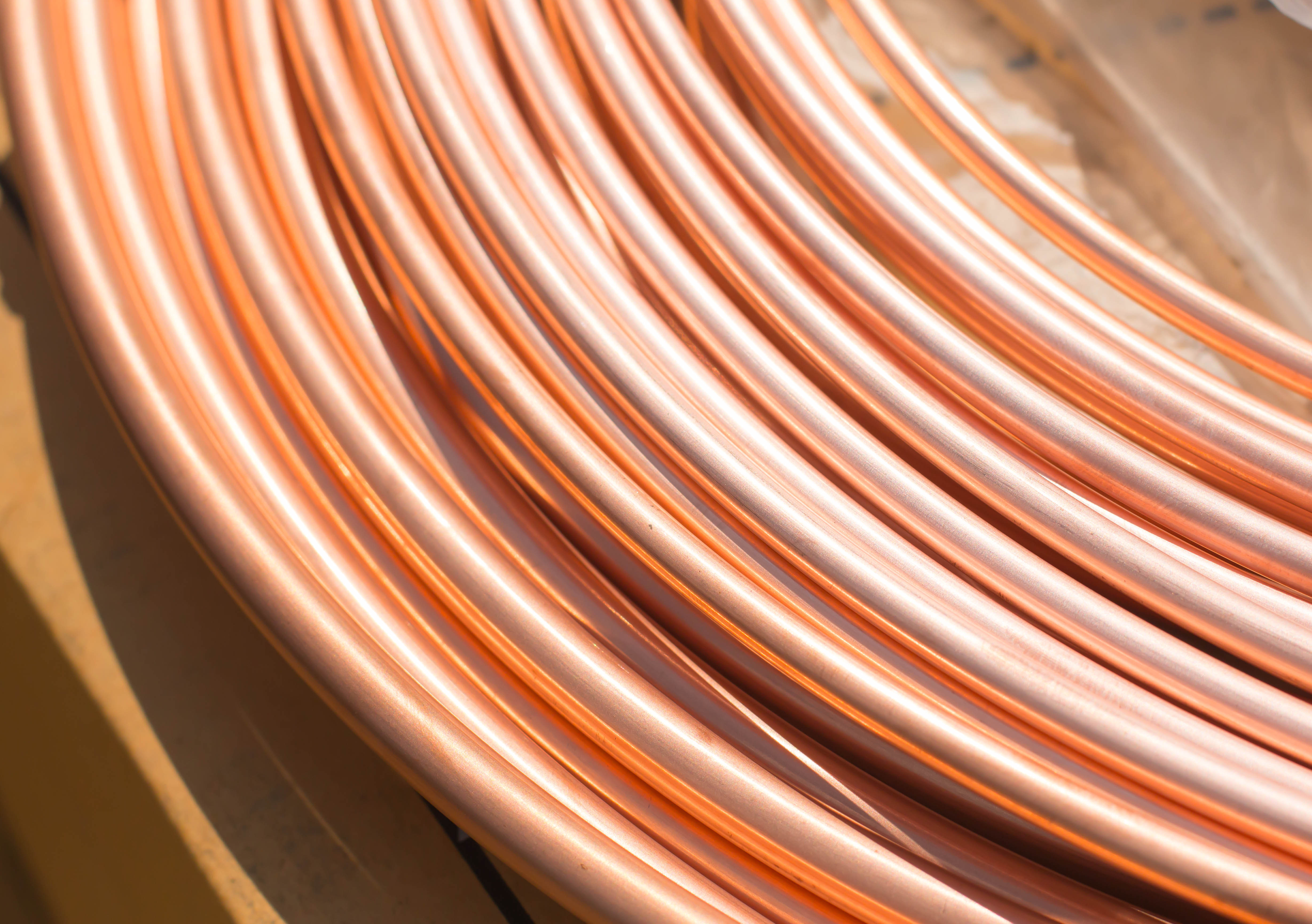 Copper service line
